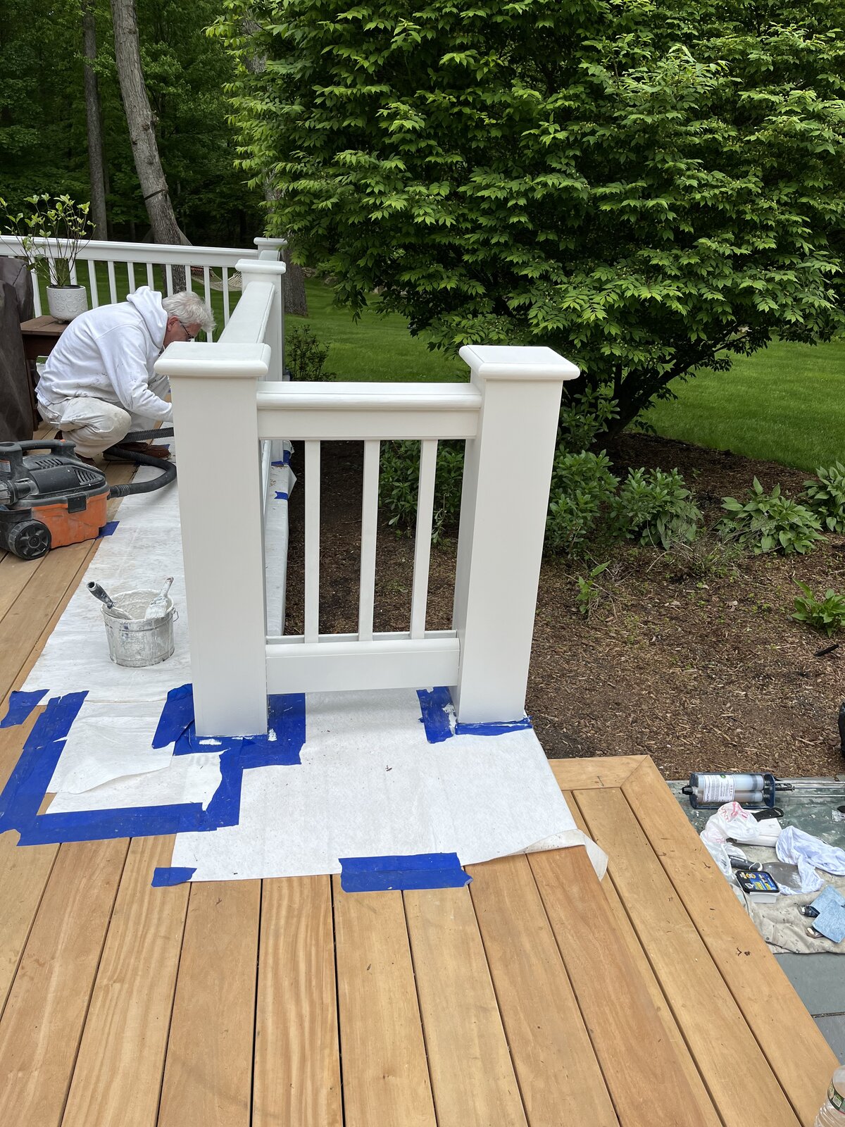 Painting work in progress