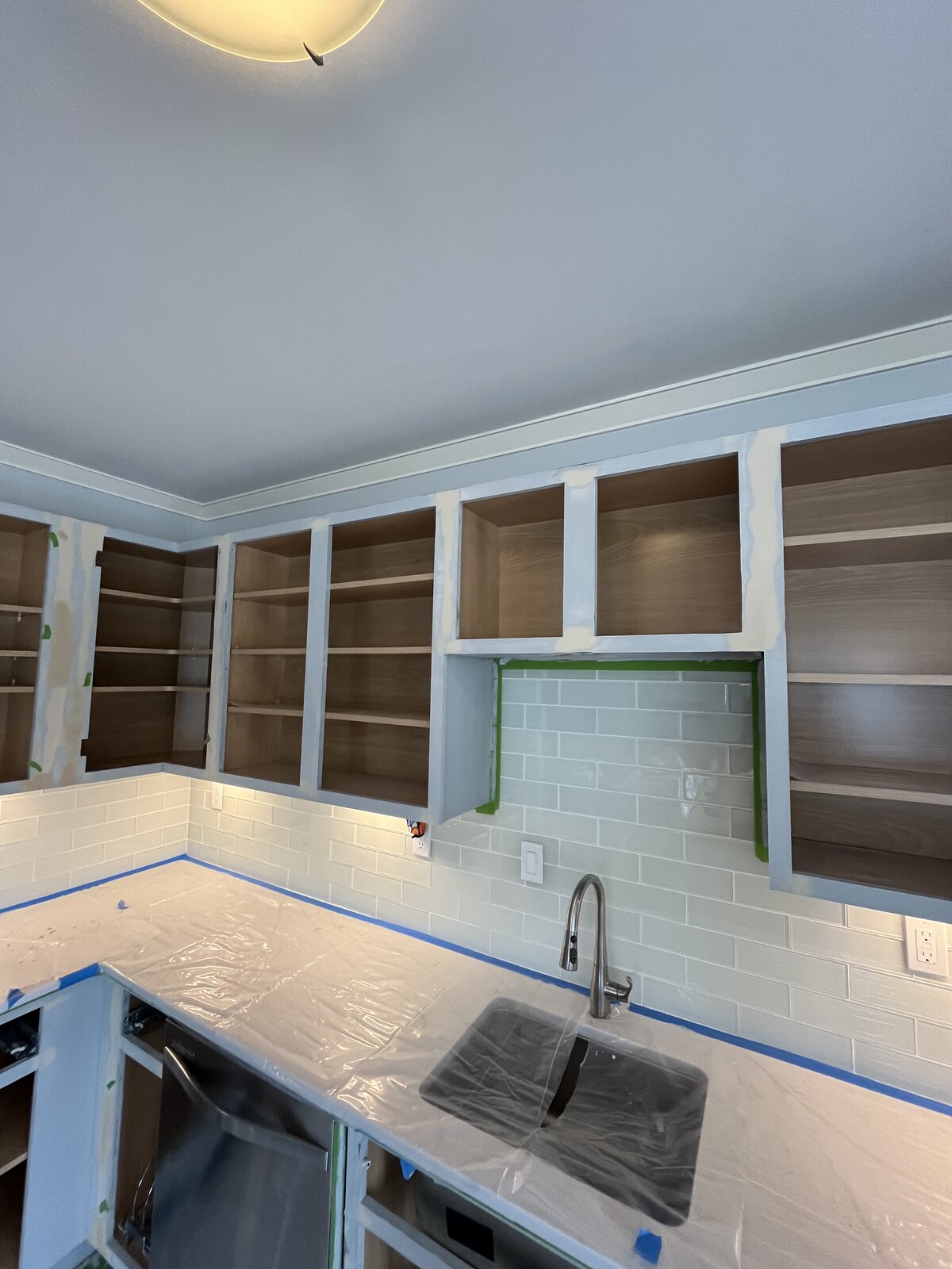 Painting work in progress