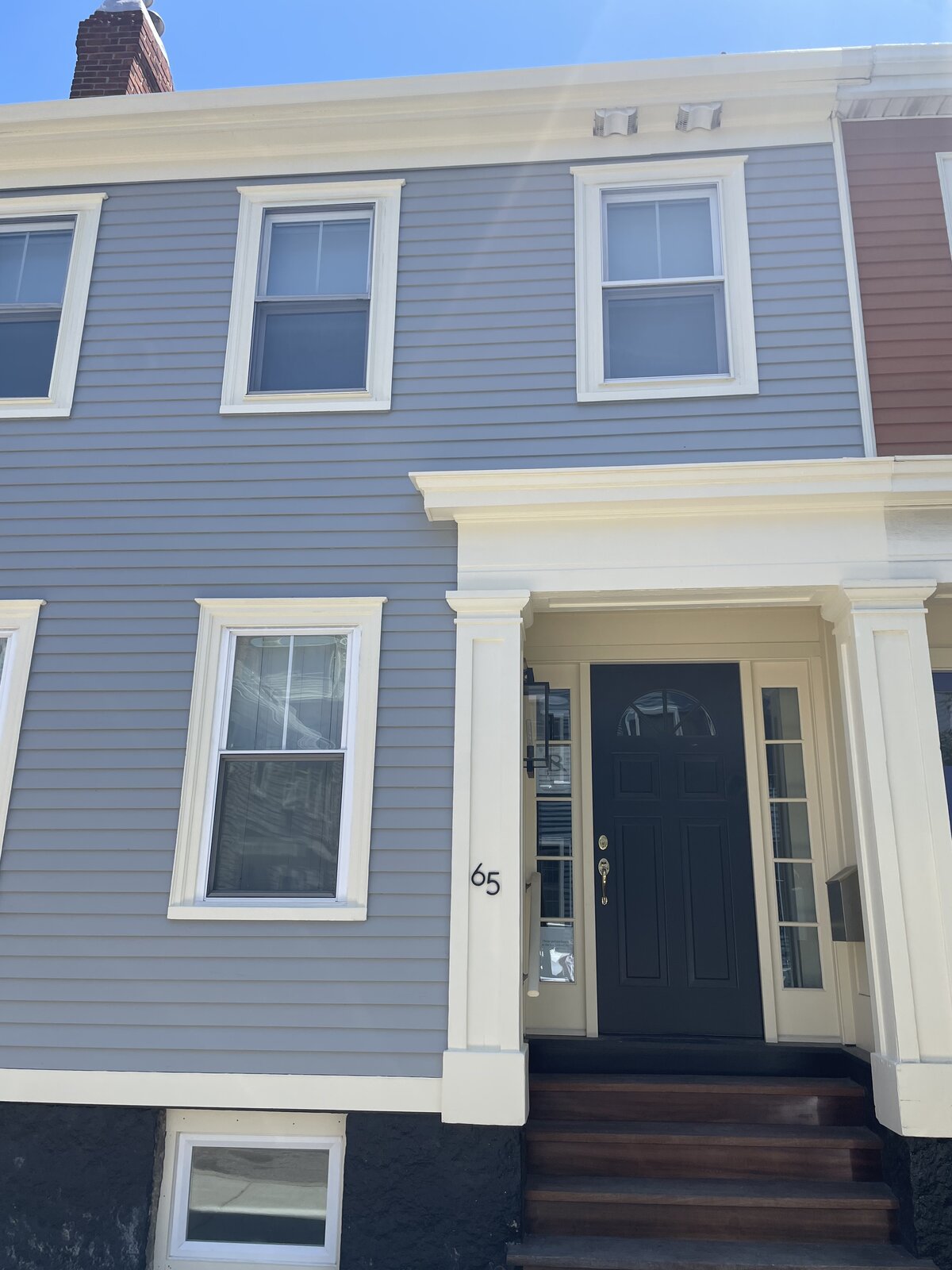 Exterior painting project