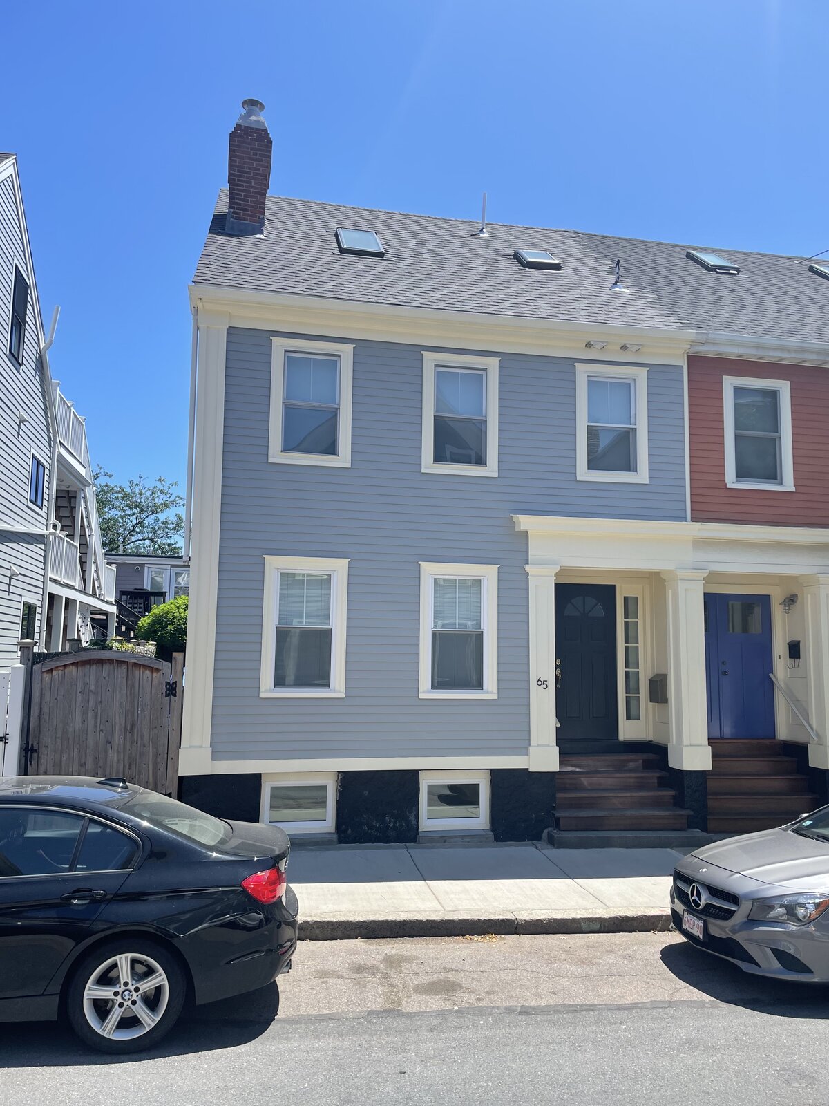 Exterior painting project