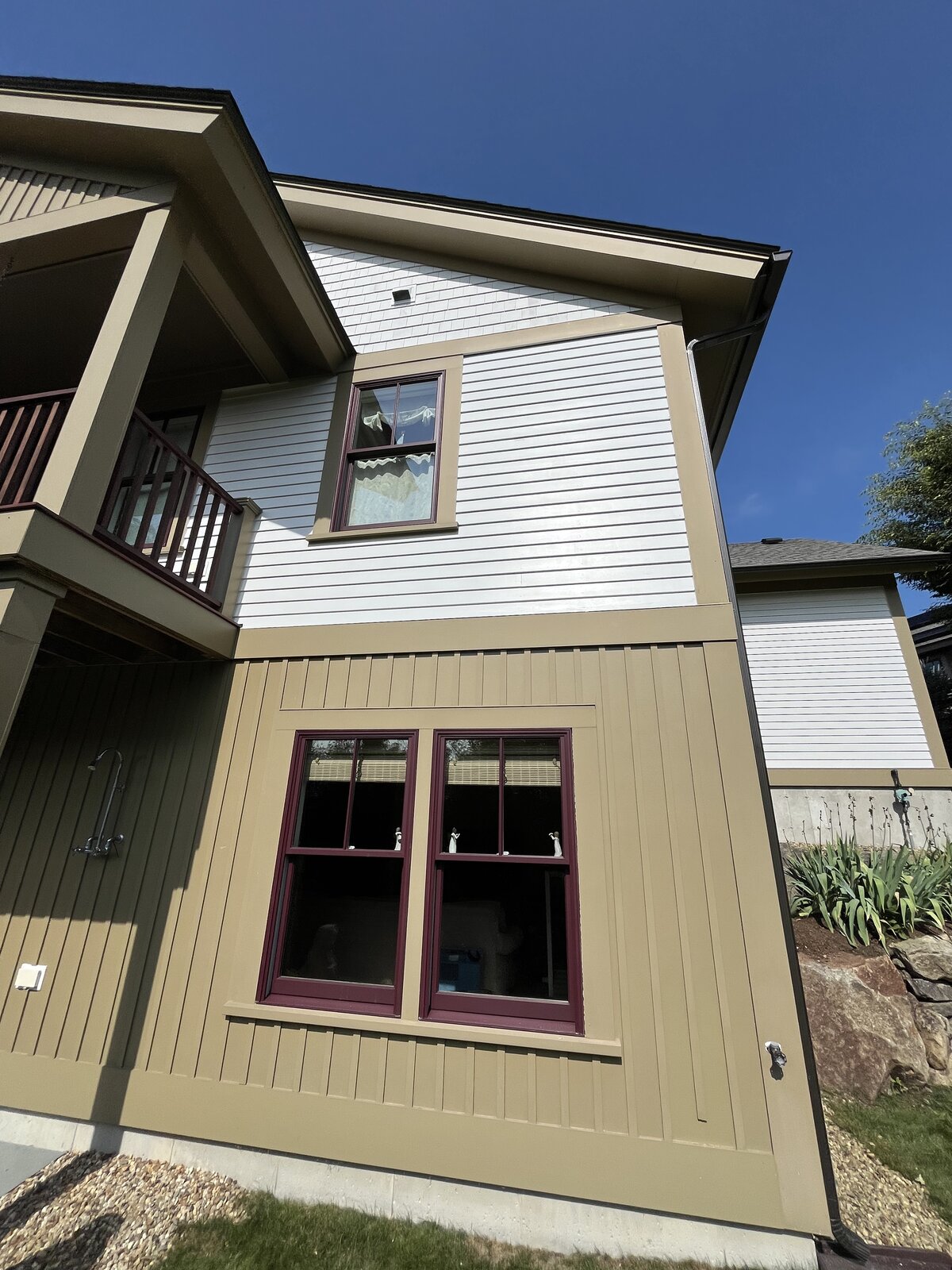 Exterior painting project