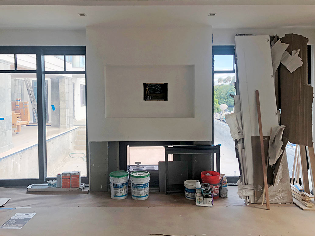 Painting work in progress