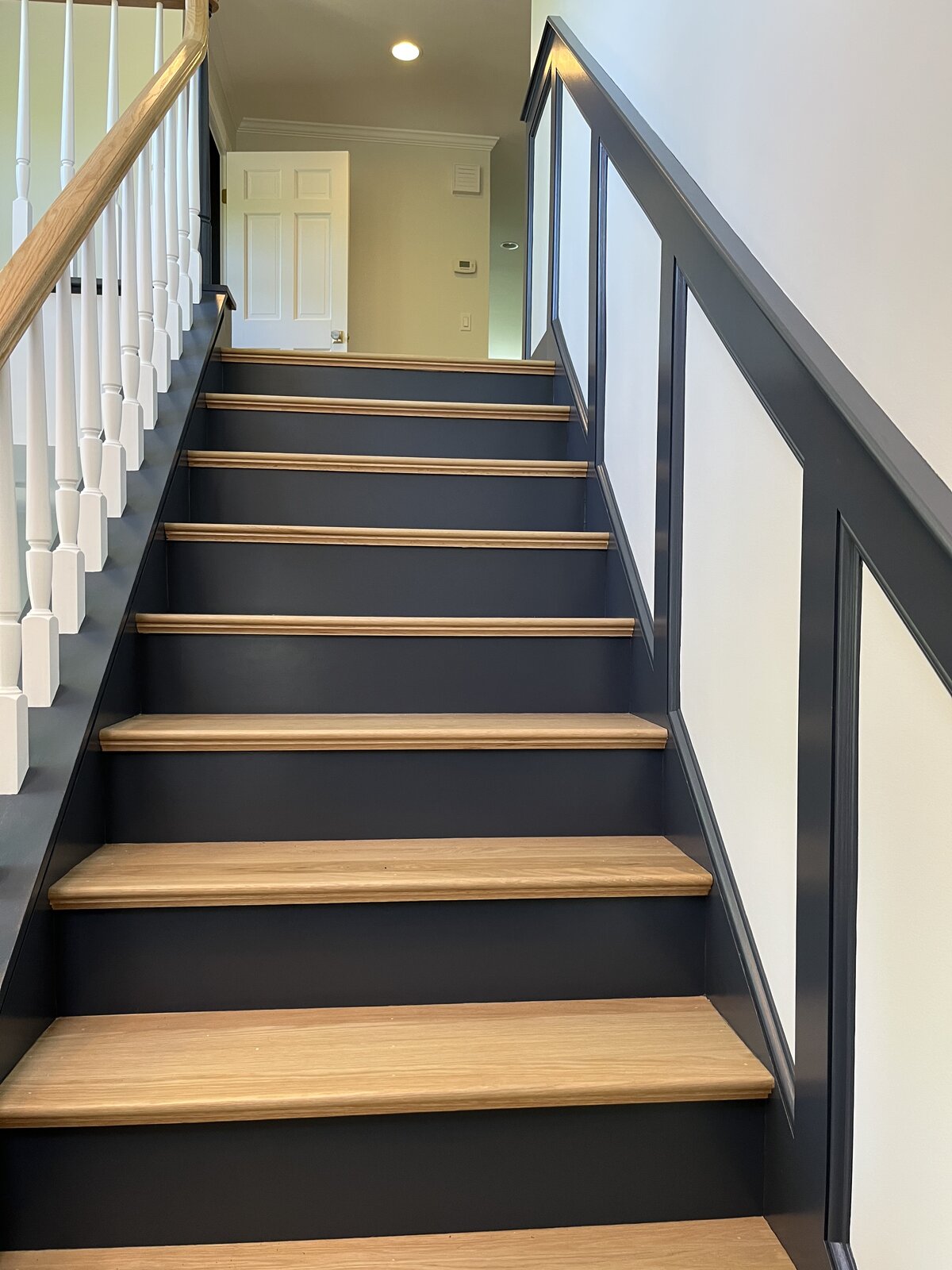 Staircase painting - After